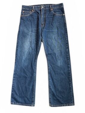 Levi's 517 Bootcut Jeans Men's 35x30 Medium Wash Blue Denim